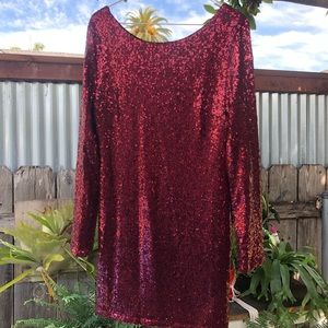 🆕 Charlotte Russe Sequin Mini Dress Perfect Cond.